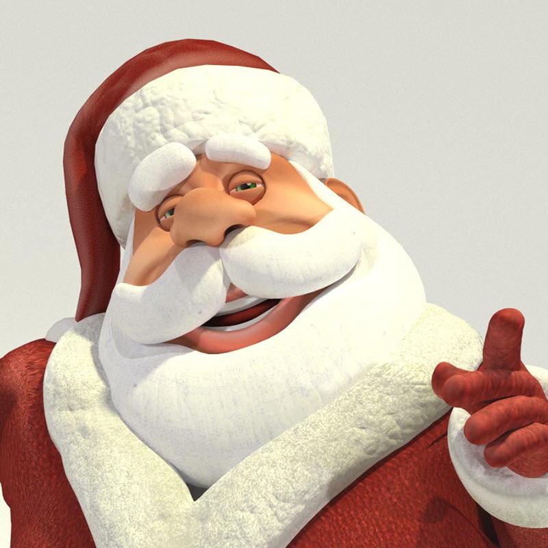 Toon Santa for Poser by Meshbox